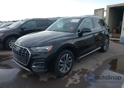 2021 Audi Q5 Premium 45 Tfsi Quattro S Tronic из США, поврежденный, VIN WA1AAAFYXM2129100